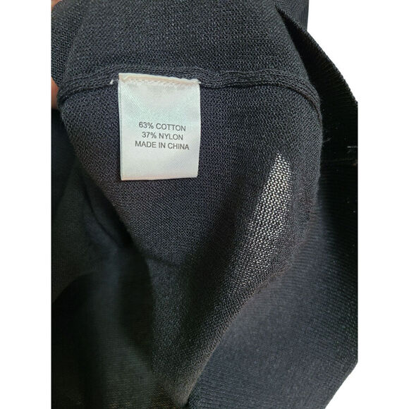 Pearl by Lela Rose Collared Knit Long Sleeve Top Size Small - Picture 6 of 6